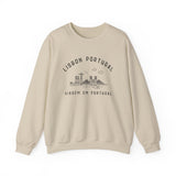 Lisbon Portugal Crewneck Sweatshirt, Travel To Portugal, Portuguese Travel, Travel Shirt, Aesthetic Sweater, Wedding Honeymoon