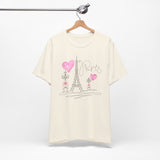 Parisian Pink Hearts Shirt