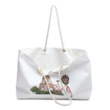 Paris France Romantic Large Weekender Tote