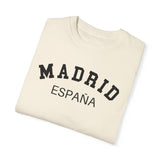 Madrid Spain Spain Varsity Oversized Shirt