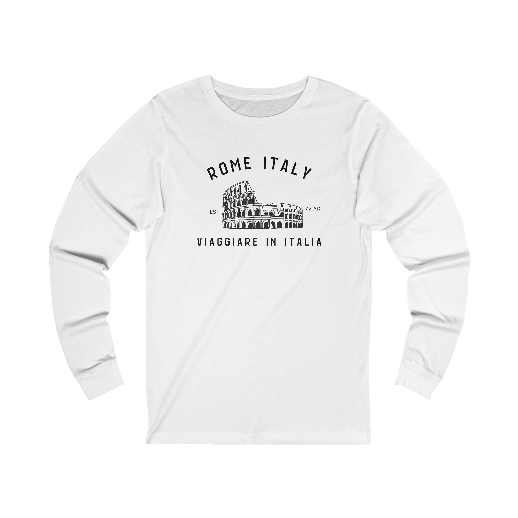 Rome Travel in Italy Long Sleeve Shirt