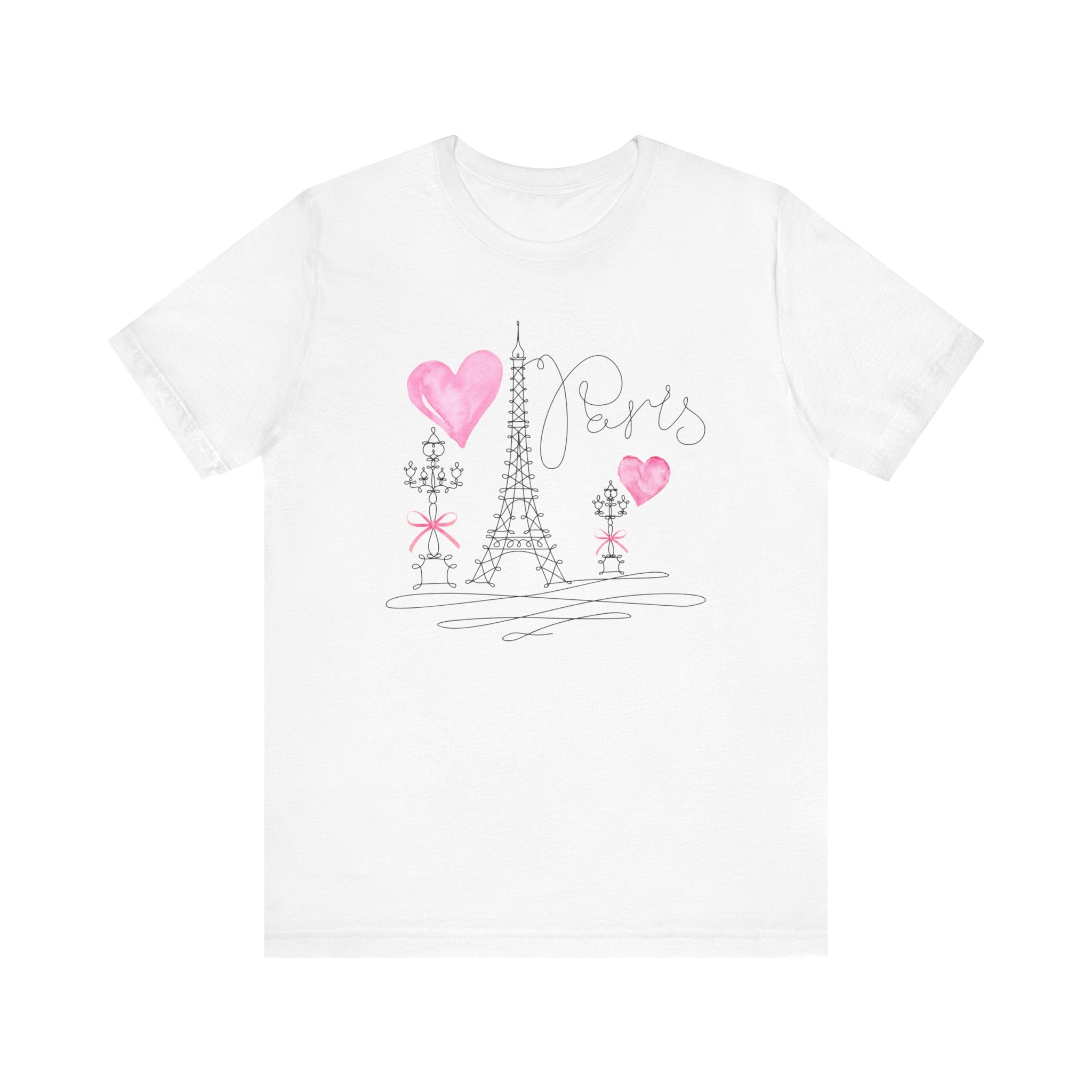 Parisian Pink Hearts Shirt