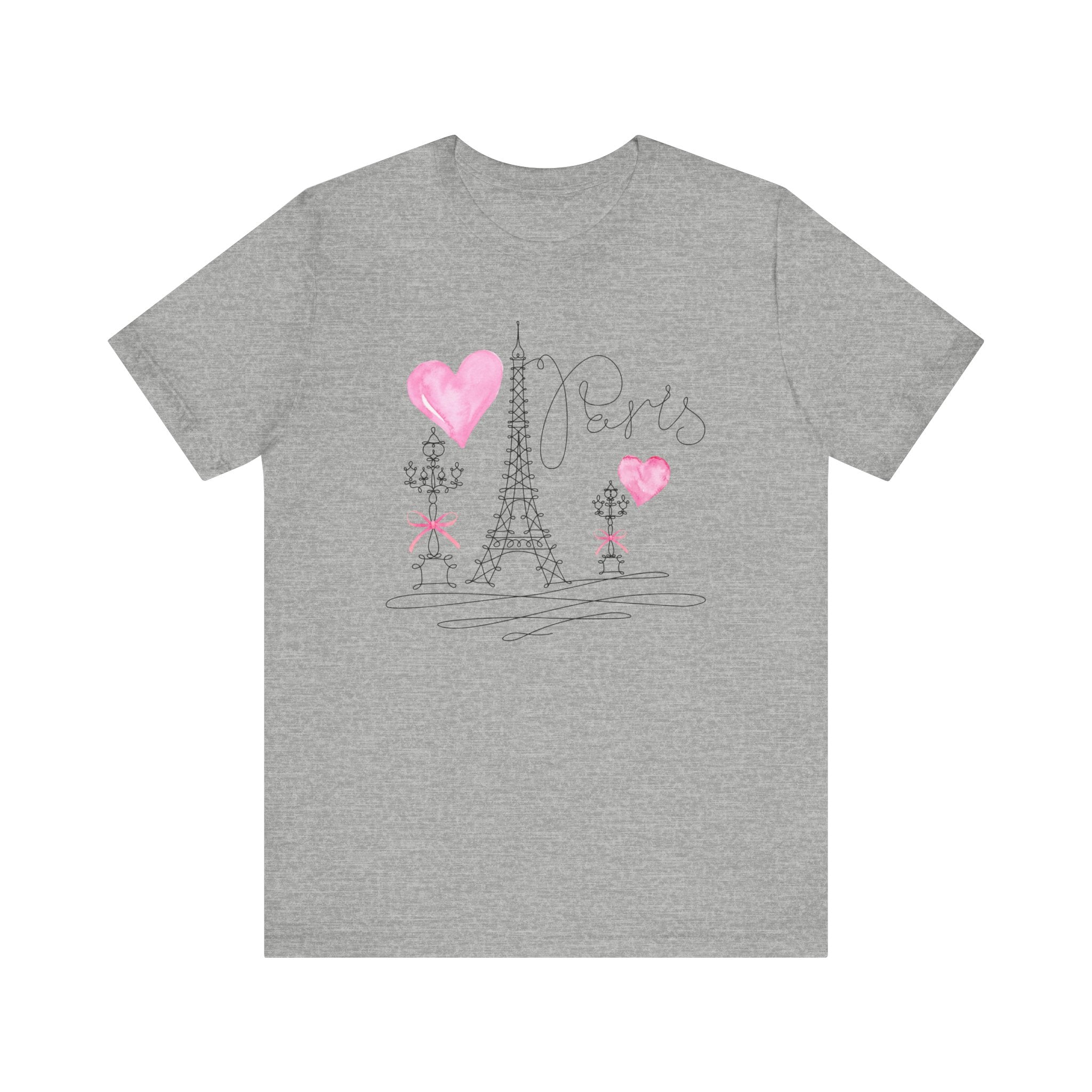 Parisian Pink Hearts Shirt