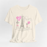 Parisian Pink Hearts Shirt