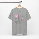 Parisian Pink Hearts Shirt